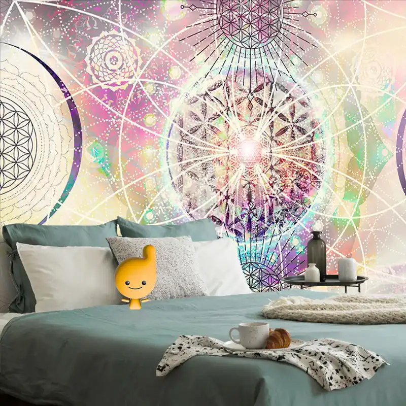Niska cena Tapeta Mandala w ciekawym designie