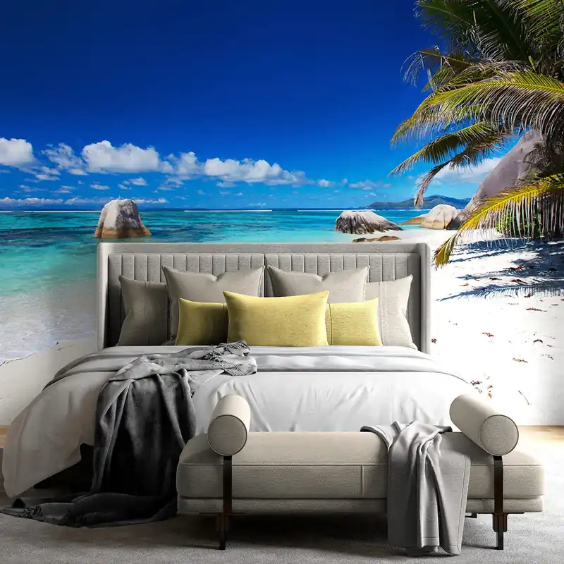 Kup online Fototapeta Plaża Anse Source
