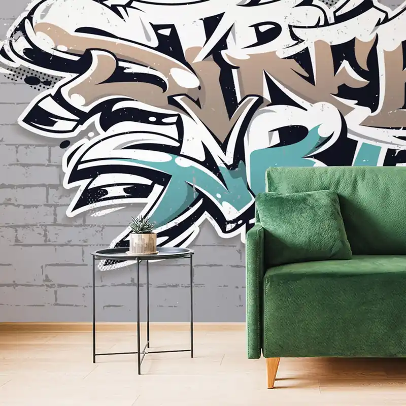 Samoprzylepna tapeta z napisem Street Art Oferta