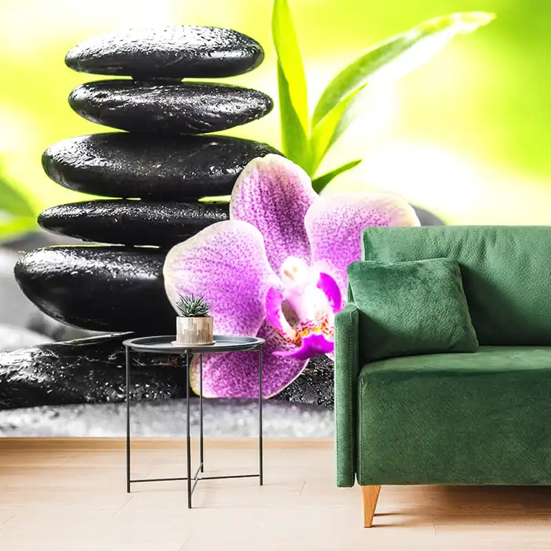 Dodaj do koszyka Fototapeta medytacja Zen kompozycja