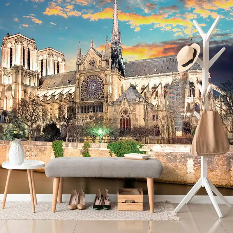Zniżka Fototapeta katedra Notre Dame