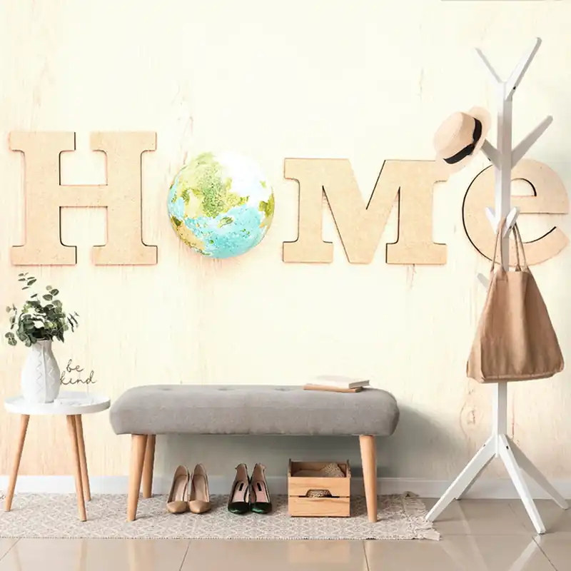 Tapeta z napisem eko Home Niska cena