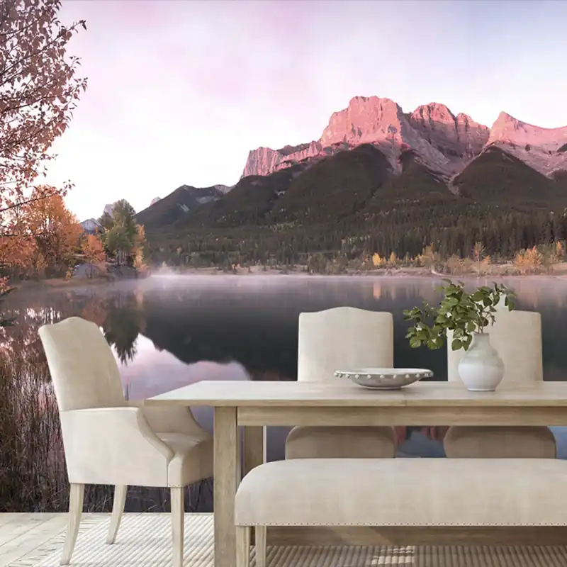 Fototapeta zachód słońca nad Dolomitami Oferta
