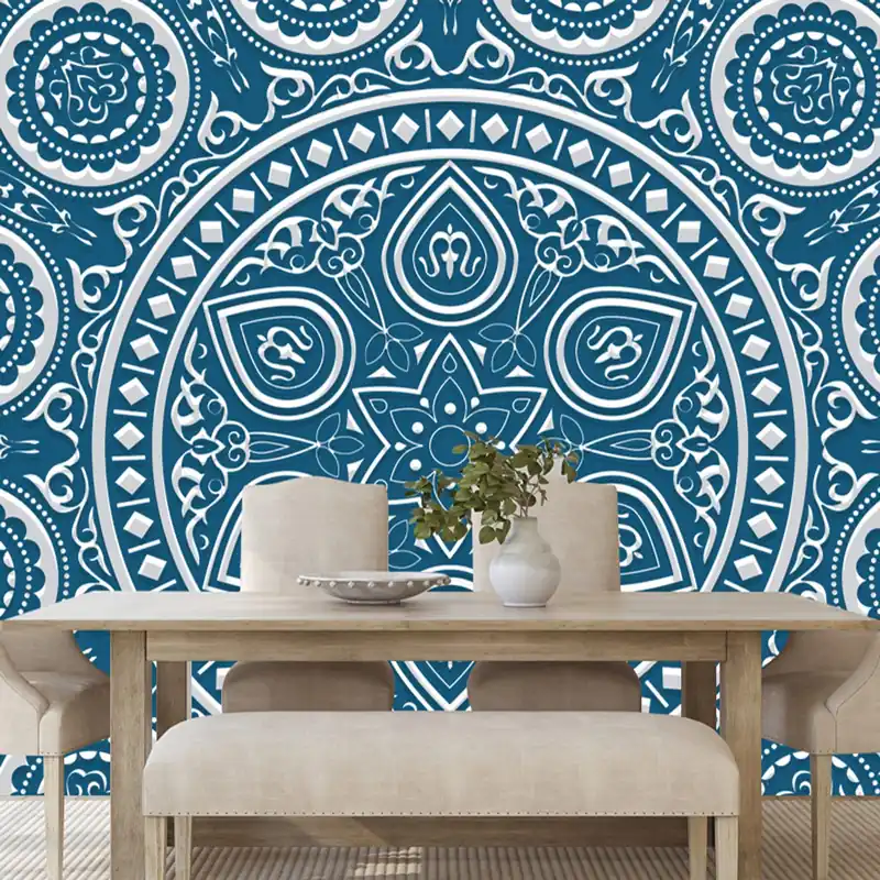 Oferta limitowana Tapeta delikatna etniczna Mandala