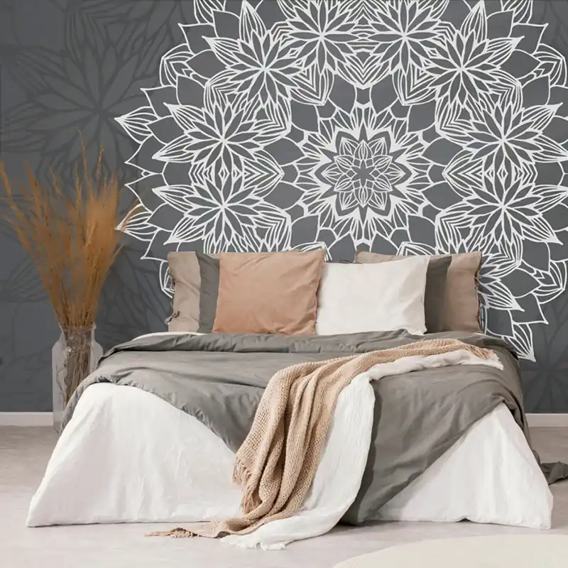 Tapeta Mandala z wiosennym motywem Darmowy zwrot