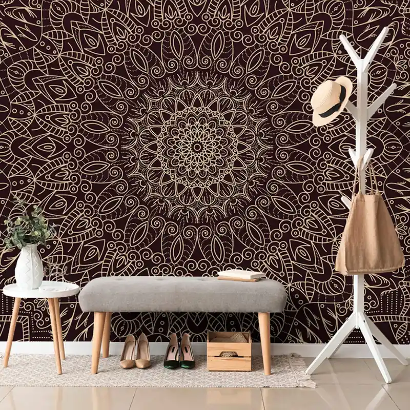 Tapeta szczegółowa dekoracyjna mandala Do wyczerpania zapasów