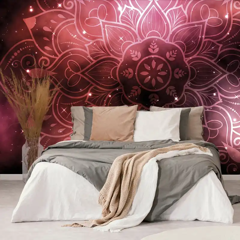 Tapeta Mandala z galaktycznym tłem Zamów teraz
