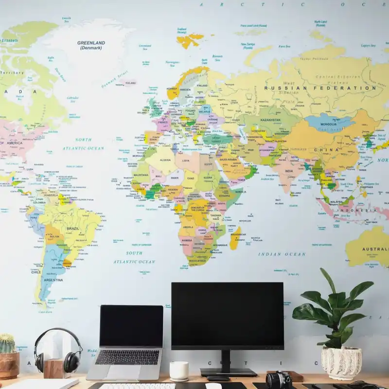 Oferta czasowa Tapeta klasyczna mapa