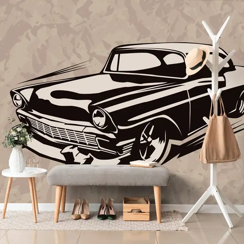 Tapeta retro weteran Wyprzedaż