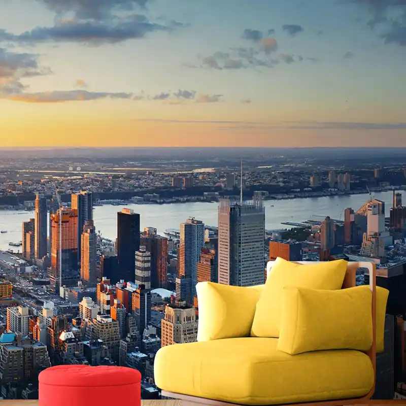 Samoprzylepna fototapeta panorama miasta New York Bestseller