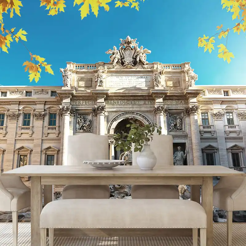 Samoprzylepna fototapeta Fontanna di Trevi w Rzymie Dostępne od ręki
