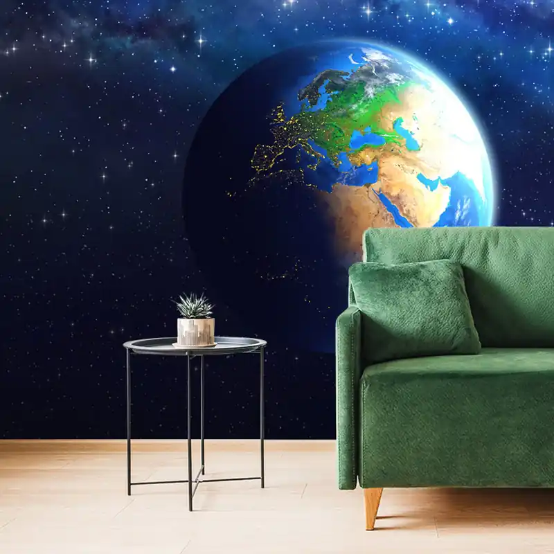 Samoprzylepna tapeta planeta Ziemia Okazja