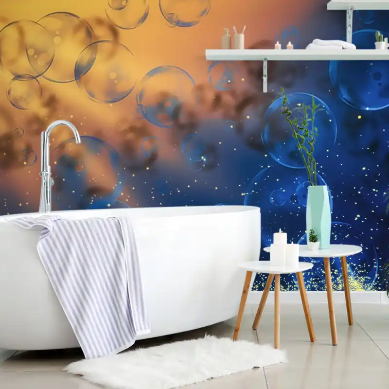 Wyjątkowa oferta Samoprzylepna tapeta magiczne bąbelki