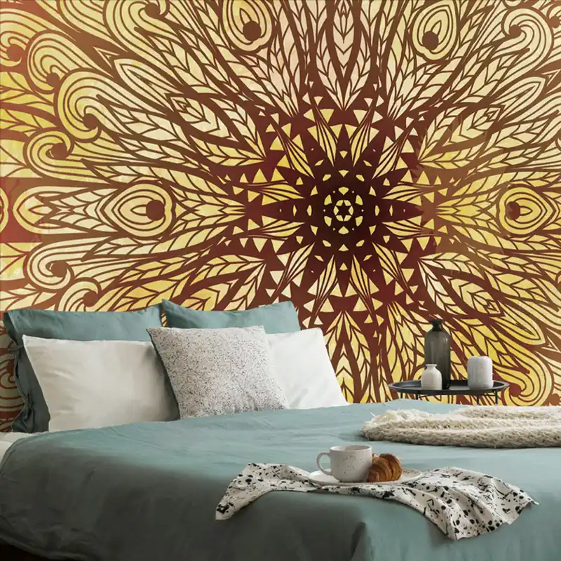 Samoprzylepna tapeta unikalny ornament etniczny Oferta czasowa