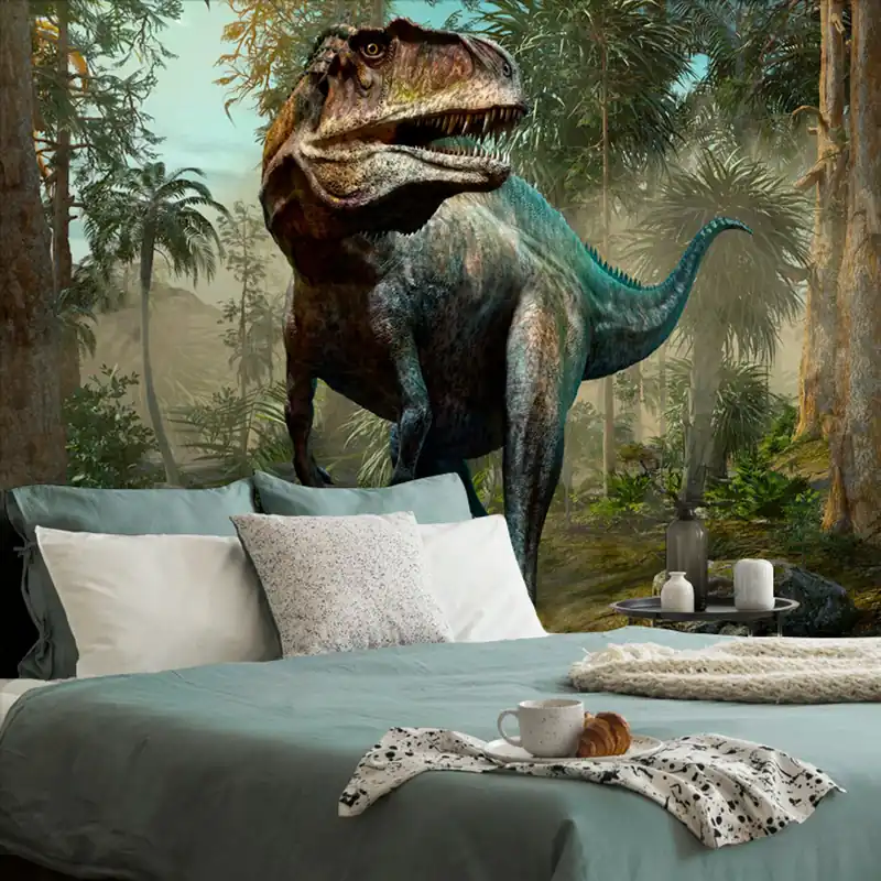 Samoprzylepna tapeta terytorium dinozaurów Tani