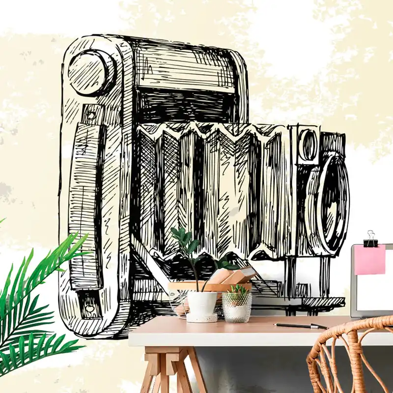 Tapeta retro kamera Ostatnia szansa