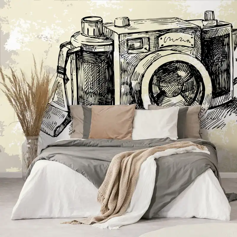 Oferta Tapeta retro aparat