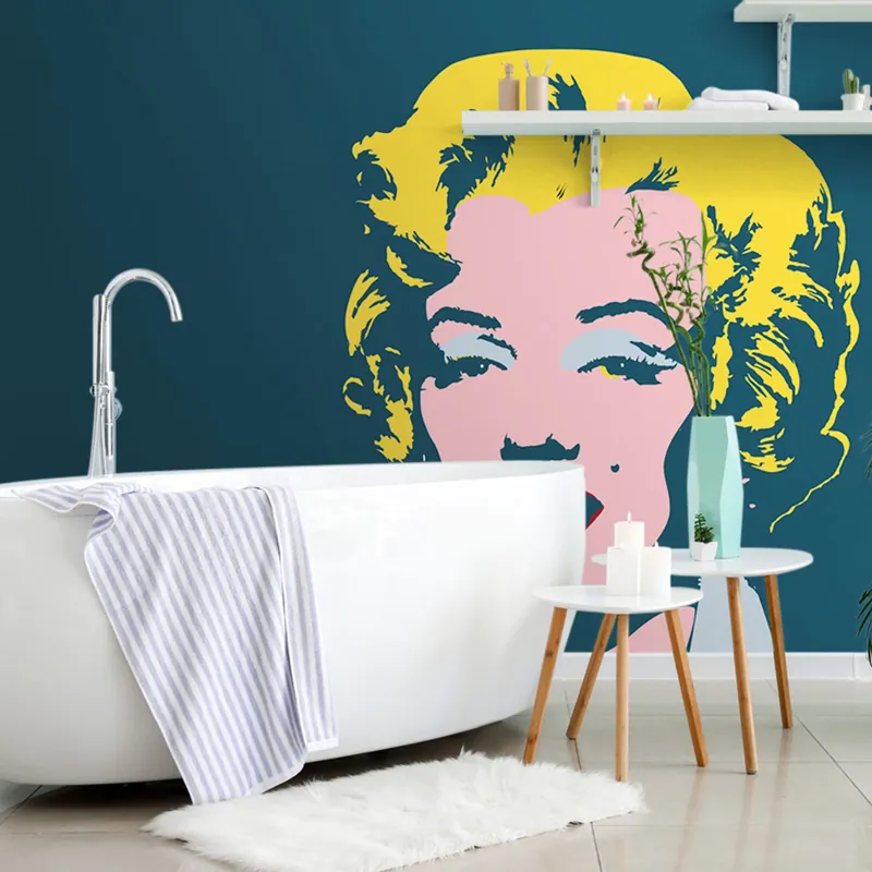 Samoprzylepna tapeta Marilyn Monroe w pop art stylu Oferta