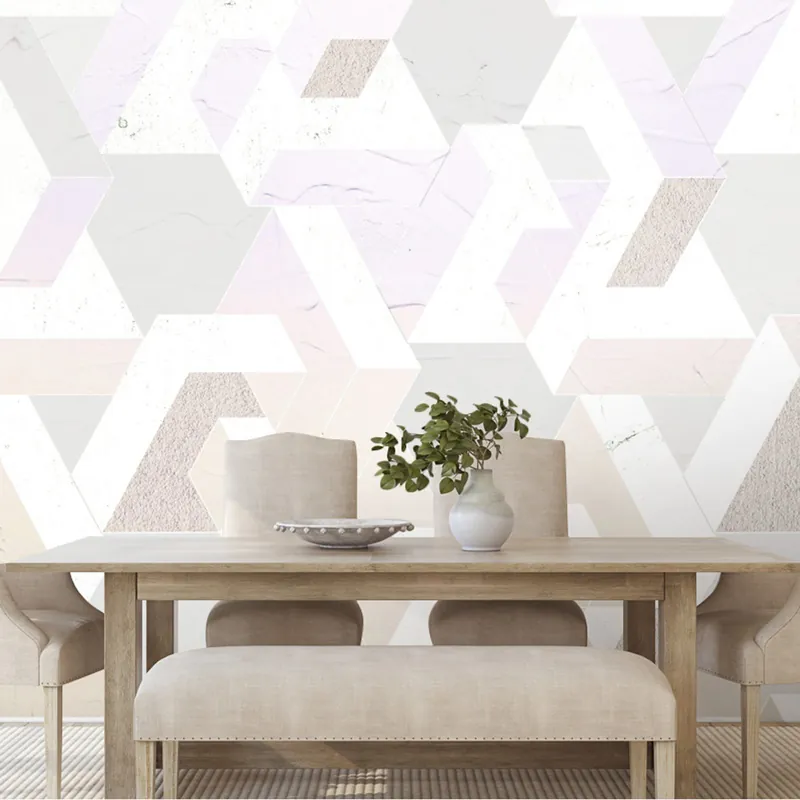 Oferta Samoprzylepna tapeta pastelowe wzory puzzli