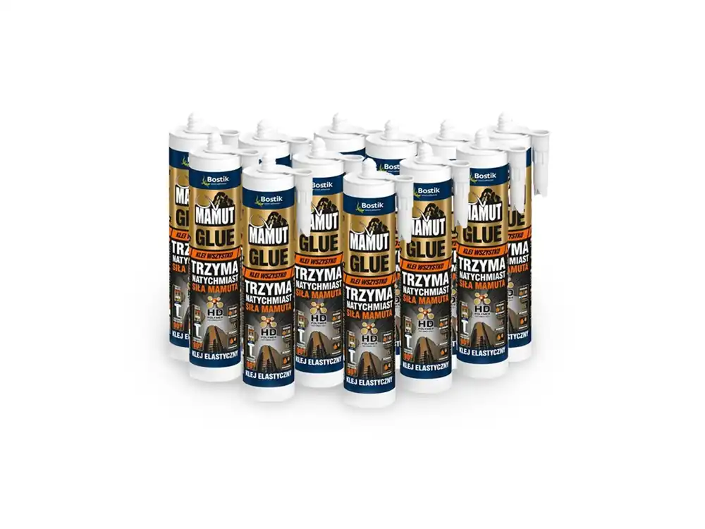 Dostępne od ręki Klej montażowy Mamut 290 ml - 12 szt.