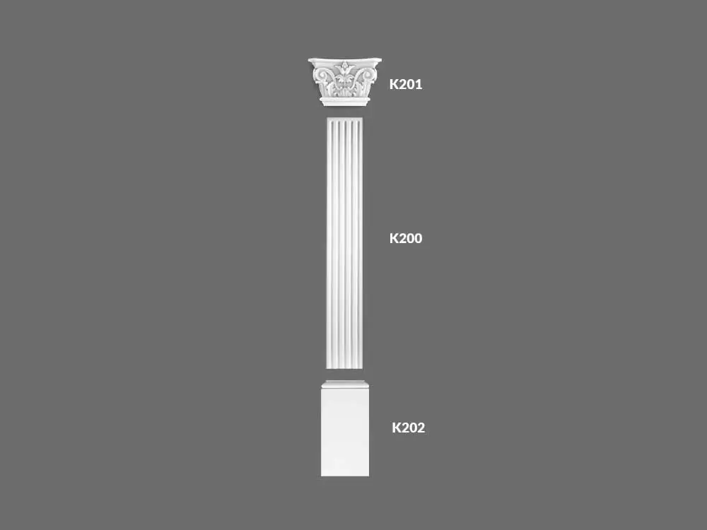 Zestaw Pilaster K200+K201+K202 Orac Decor Rabat