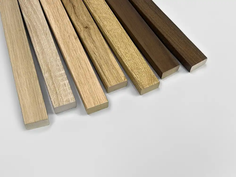 Próbki drewnopodobnych lameli pojedynczych mini – 16x30 mm – ZPL10 Łatwy zwrot