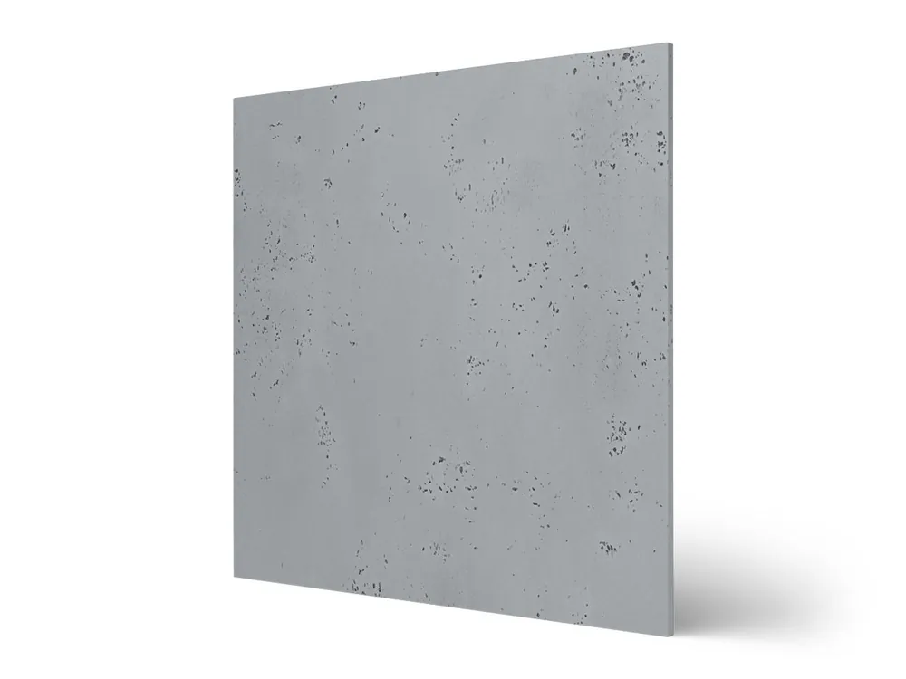 Dostępne od ręki Płyta z betonu architektonicznego 2D Ciemny Szary BT-S51 100 x 2 x 100 cm
