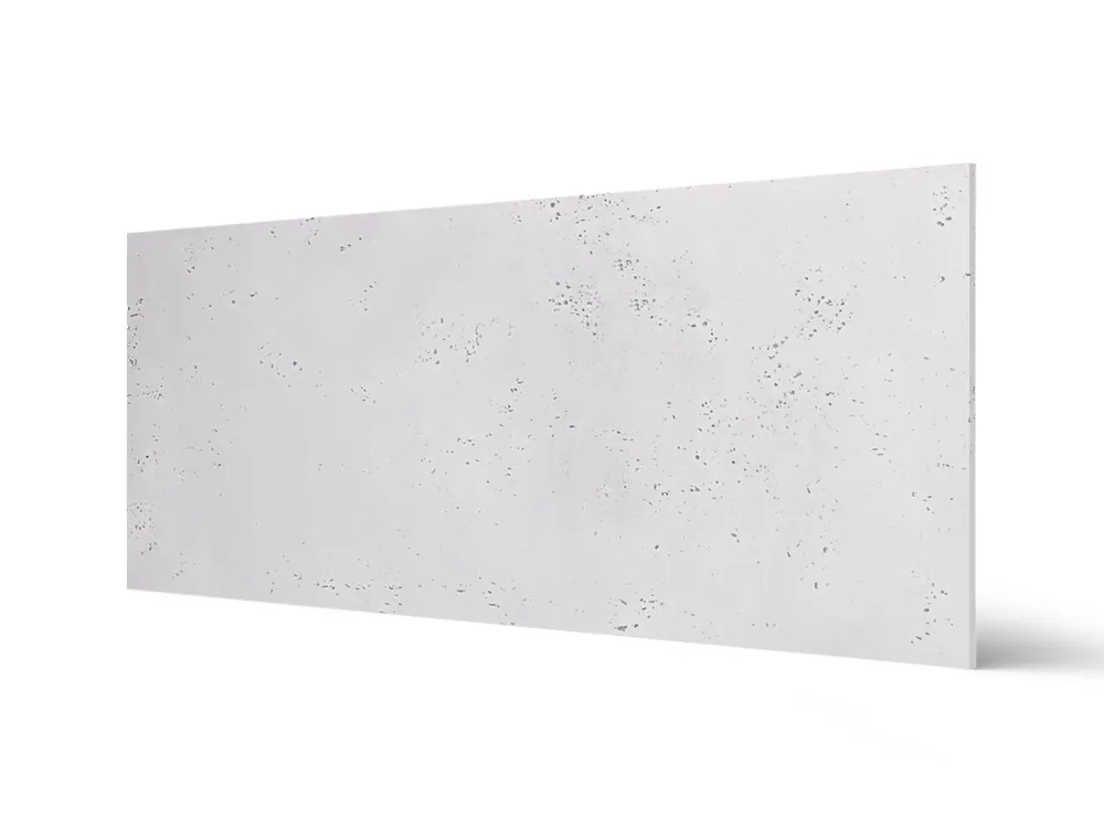 Wyjątkowa oferta Beton dekoracyjny płyta 2D Śnieżnobiały BT-BS 150 x 2 x 60 cm