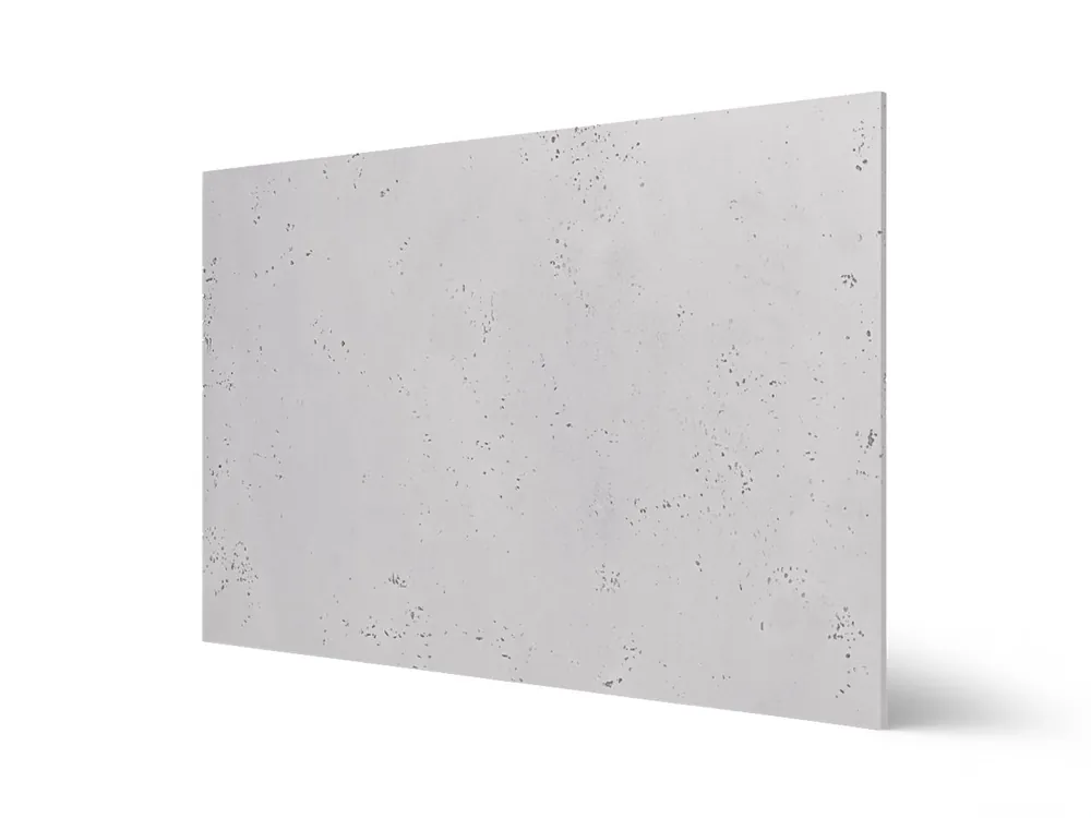Zamów teraz Beton architektoniczny na ścianę 2D Siwy Biały BT-B1 120 x 2 x 80 cm
