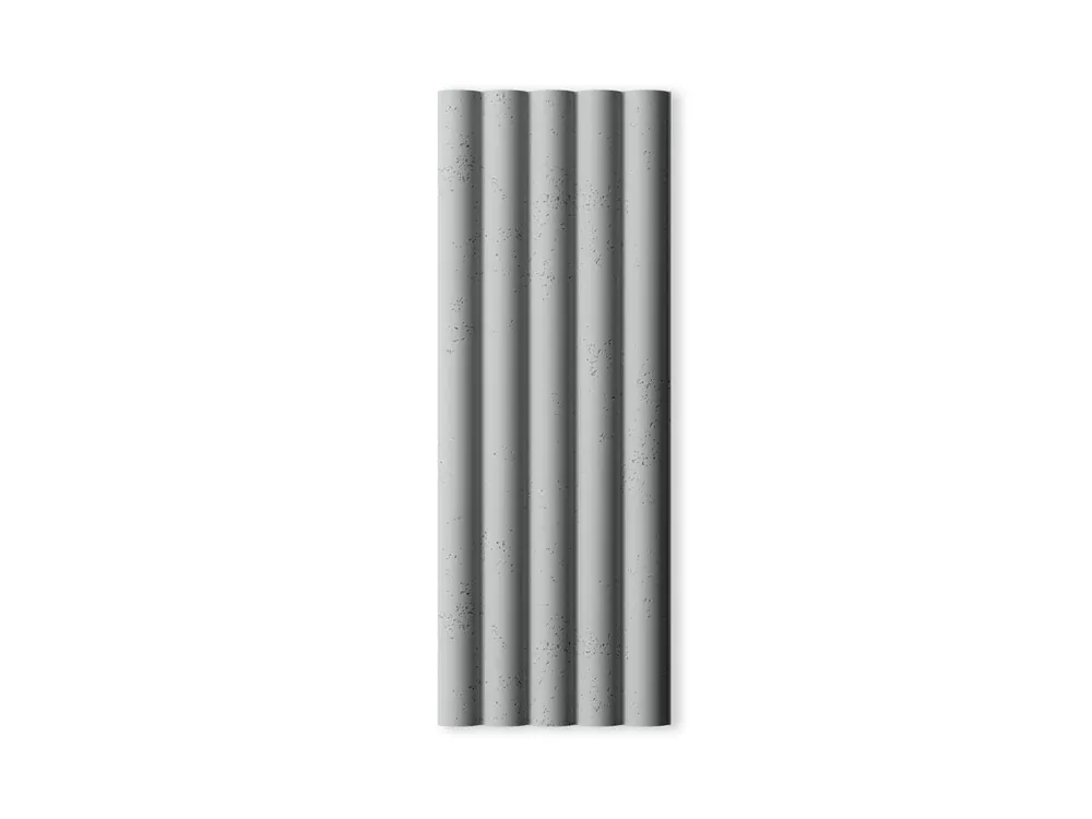 Darmowy zwrot Lamel 3D betonowy na ścianę Ciemny Szary PB61-S51