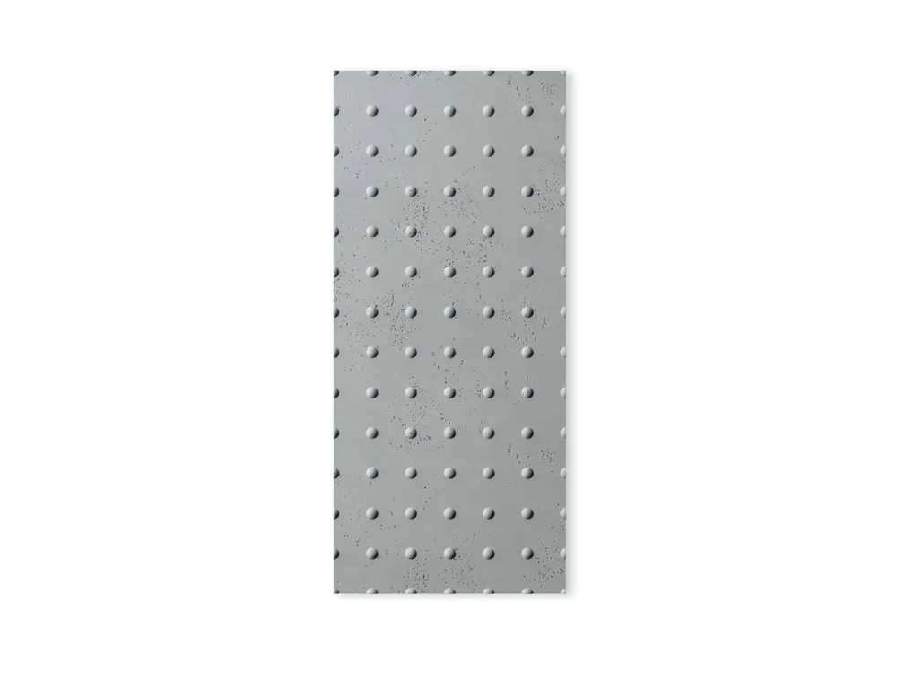 Panel betonowy 3D ścienny Blacha Ciemny Szary PB55-S51 Ostatnia szansa
