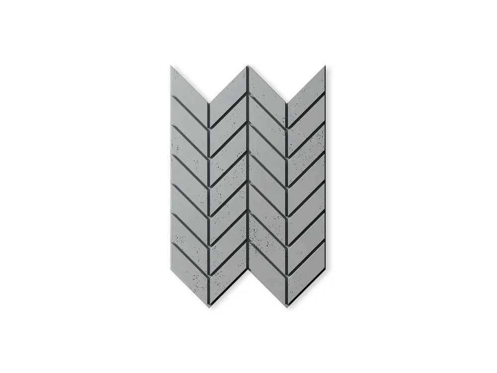 Beton architektoniczny Panel 3D Jodełka Ciemny Szary PB46-S51 Kup online