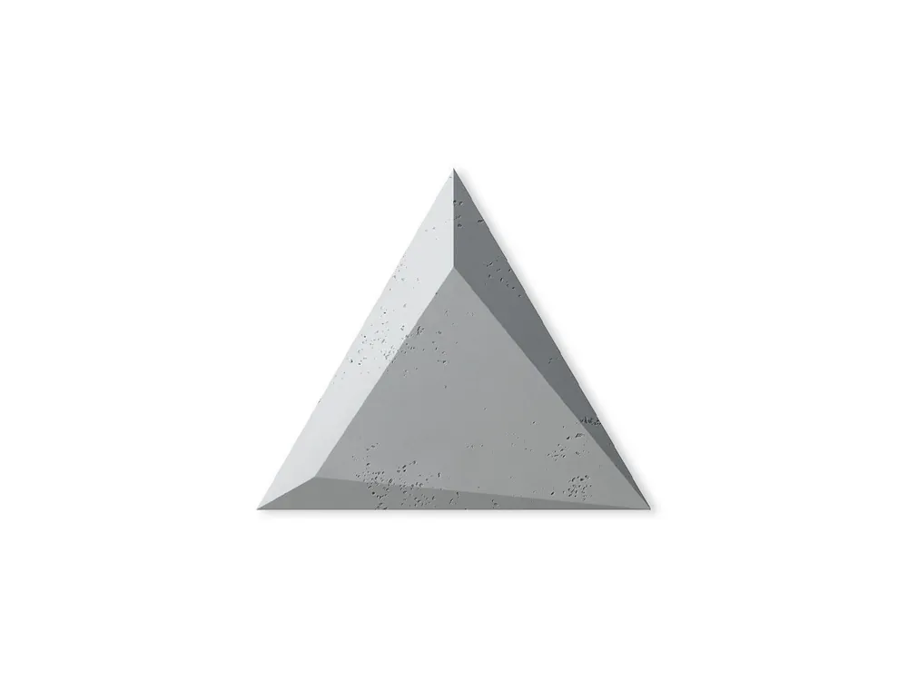 Ostatnie sztuki Beton architektoniczny 3D Triangle Szary PB36-S95
