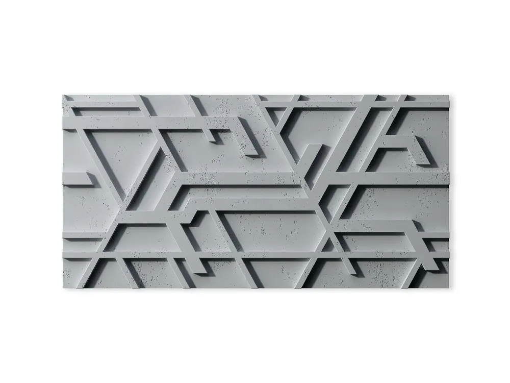 Panel ścienny Beton architektoniczny 3D Kor Ciemny Szary PB27-S51 Sprawdź teraz