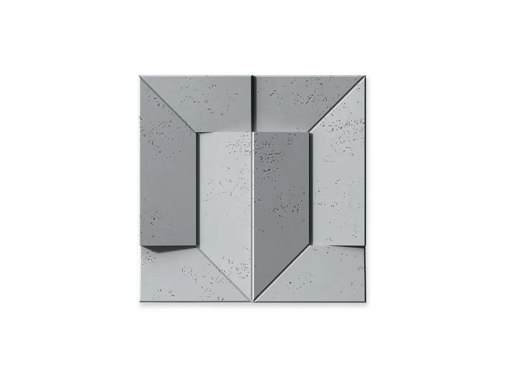 Dostępne od ręki Beton architektoniczny 3D Ori Szary PB26-S95