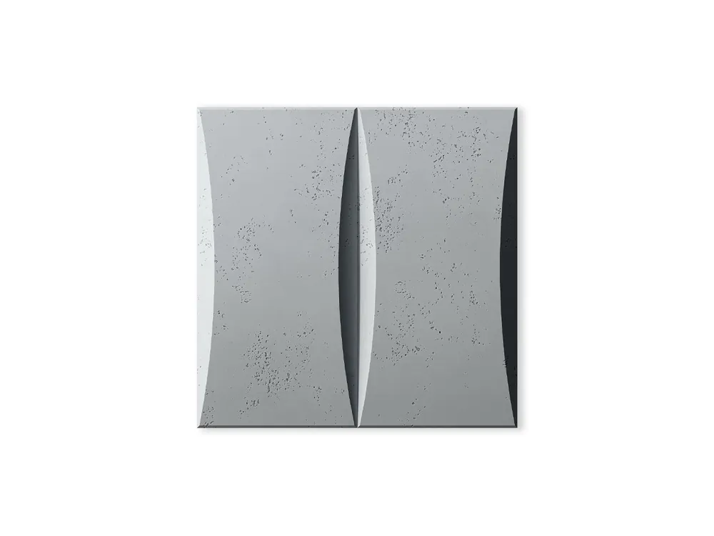 Taniej Beton architektoniczny Panel 3D Blok Ciemny Szary PB20-S51