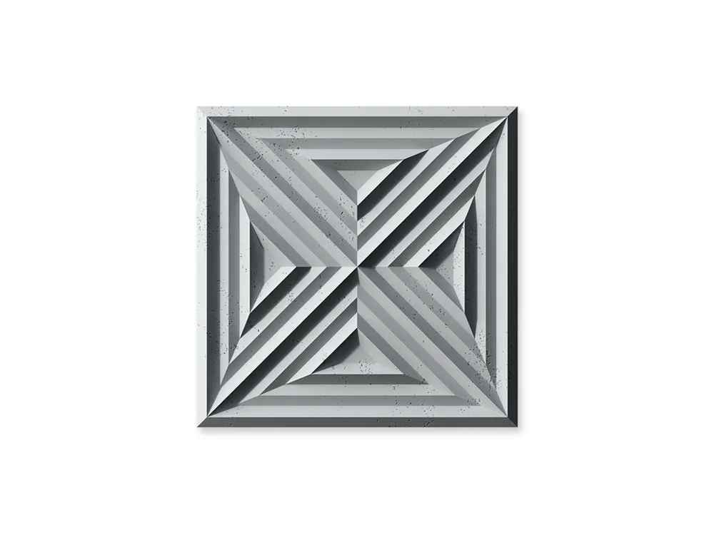 Panel ścienny 3D Beton architektoniczny Slab 2 Szary PB22-S95 Ostatnie sztuki