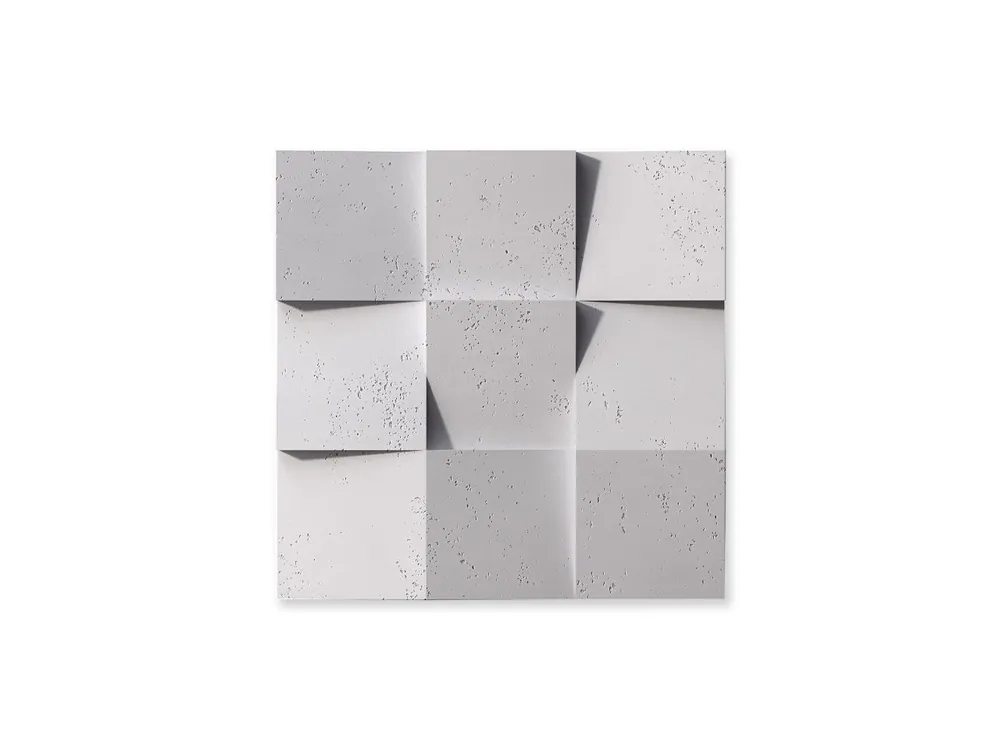 Szybka wysyłka Beton architektoniczny 3D Coco 2 Siwy Biały PB16-B1