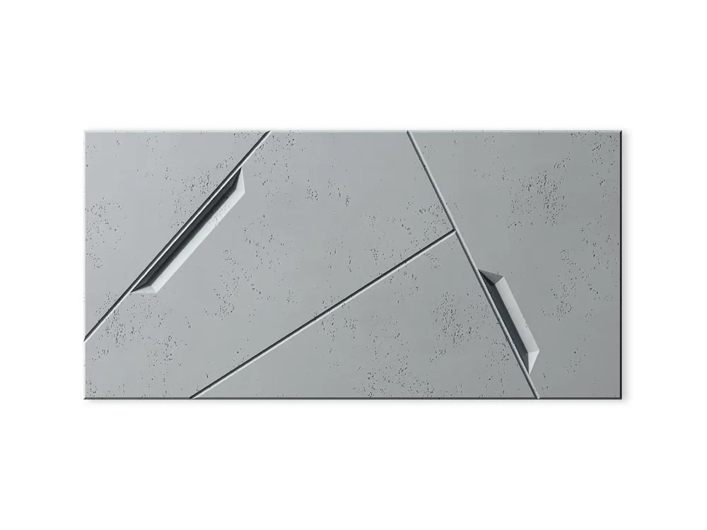 Beton na ścianę Panel 3D Space Ciemny Szary PB18-S51 Oferta limitowana