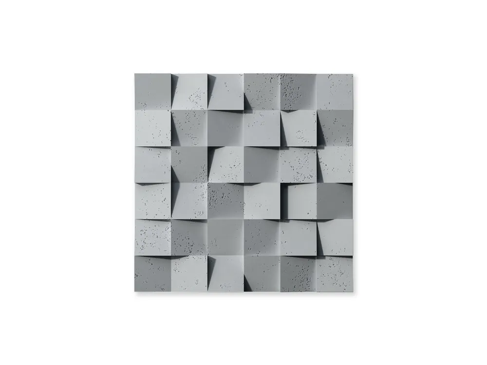 Kup teraz Panel betonowy 3D ścienny Coco Ciemny Szary PB15-S51
