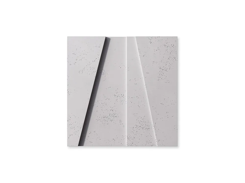 Panel ścienny 3D Beton architektoniczny Mozaika Siwy Biały PB10-B1 Dostępne od ręki