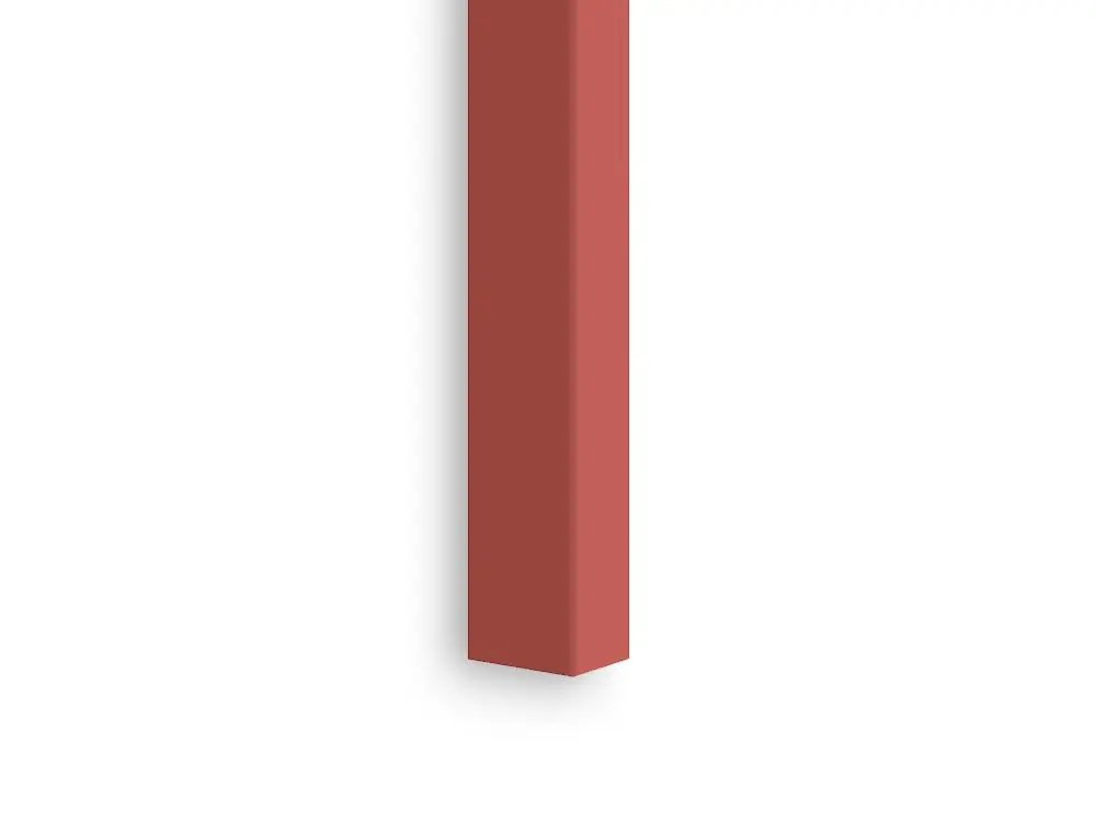 Lamel pojedynczy 16x30 mm Koralowy LAMEO Wyprzedaż