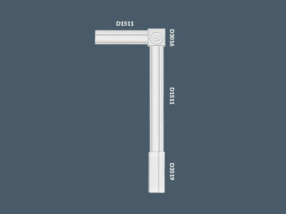 Zestaw Pilaster D1511+D3016+D3519 Mardom Decor Wyprzedaż