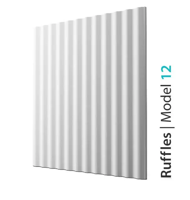 Wyprzedaż Panel 3D Ścienny Ruffles