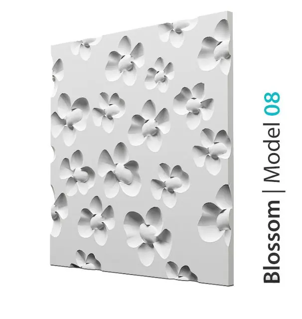 Panel 3d Na Ścianę Blossom Szybka dostawa
