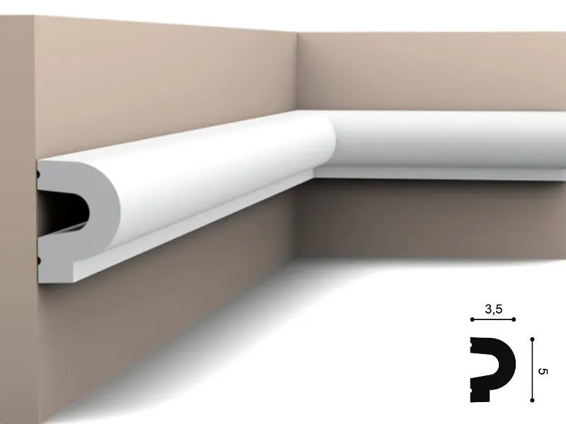 Listwa ścienna P8060F FLEX (giętka) Tylko do końca tygodnia
