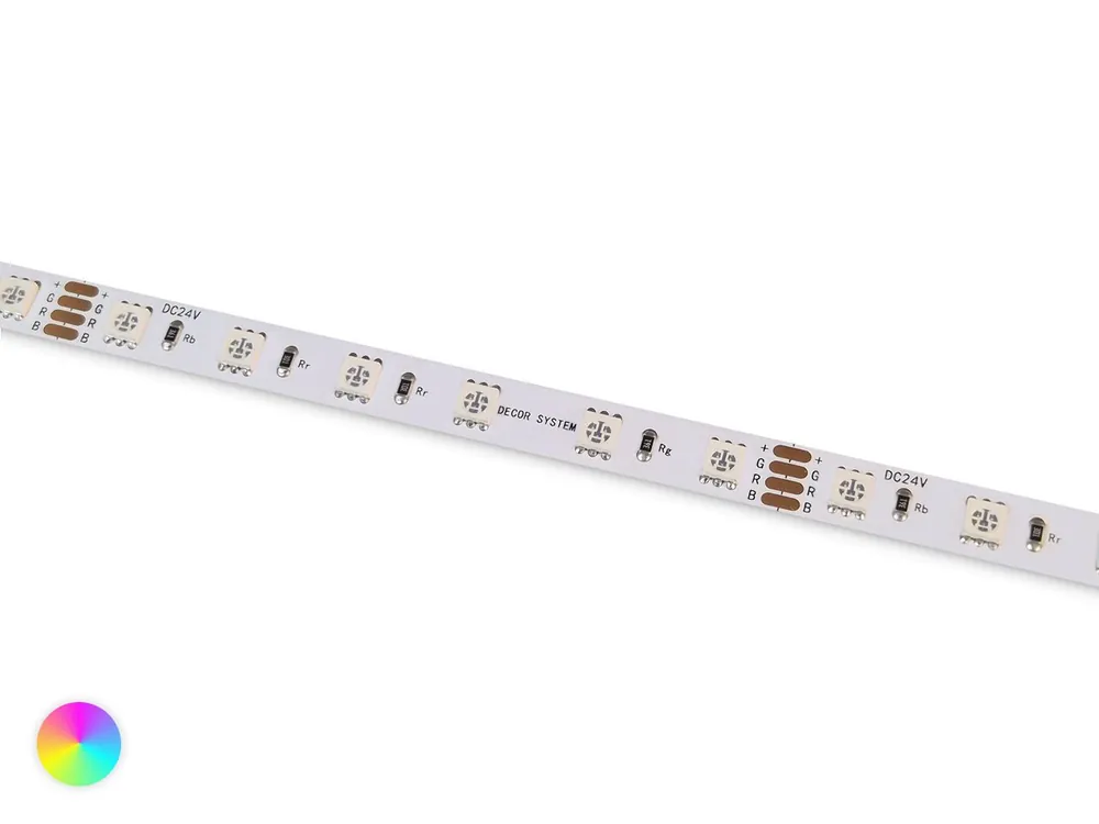Taśma LED 24V NANO Professional – 300 SMD 5050 RGB – Decor System Light Nowość