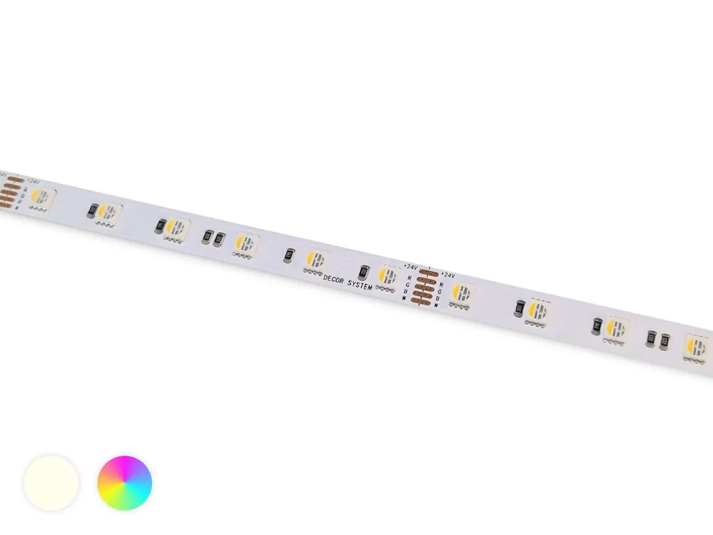 Łatwy zwrot Taśma LED 24V NANO Professional – 300 SMD 5050 RGBNW – Decor System Light