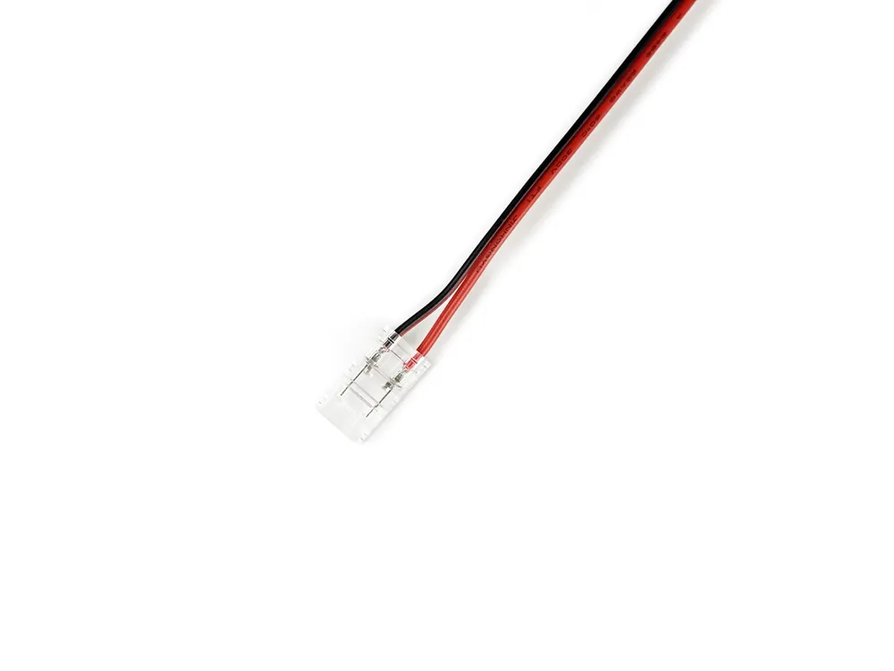 Najlepsza cena Złączka do białych taśm LED COB 8 mm 2-pin CLICK