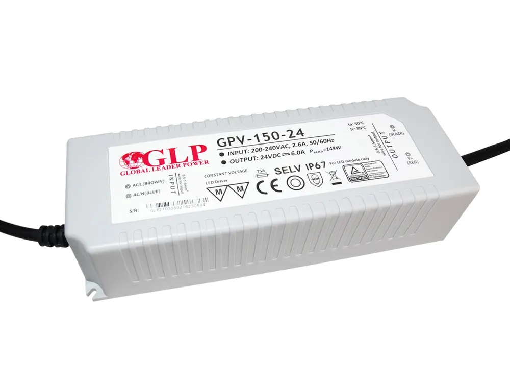 Sprawdź teraz Zasilacz impulsowy wodoodporny IP 67 GPV 24V/6A 150W